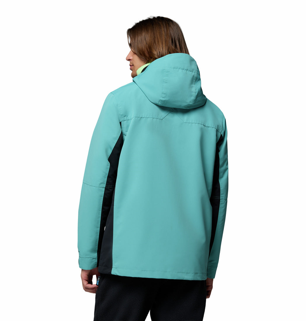 Columbia Men Green Omni-Heat Reflective Bugaboo IV Interchangeable Jacket