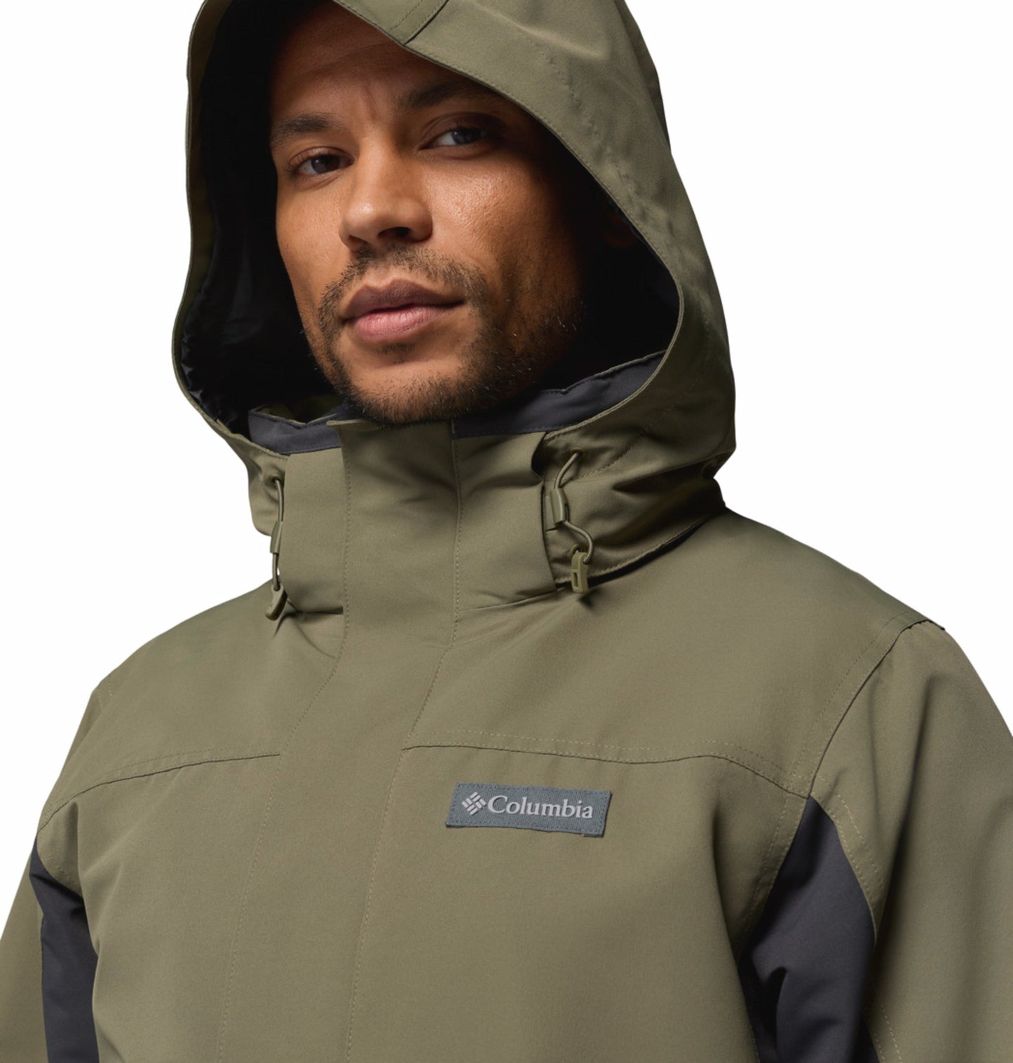 mens green omni heat reflective bugaboo iv interchangeable jacket