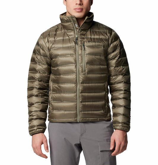 Columbia Mens Green Pebble Peak II Down Jacket