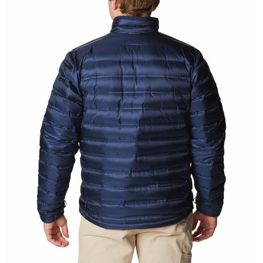 Columbia Mens Blue Pebble Peak II Down Jacket