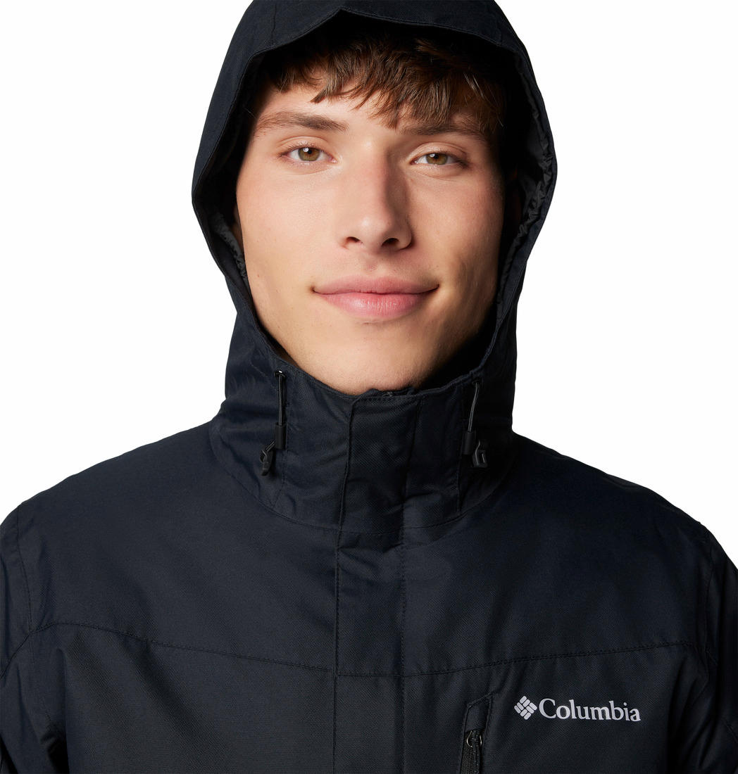 Columbia Mens Black Whirlibird V Interchange Jacket