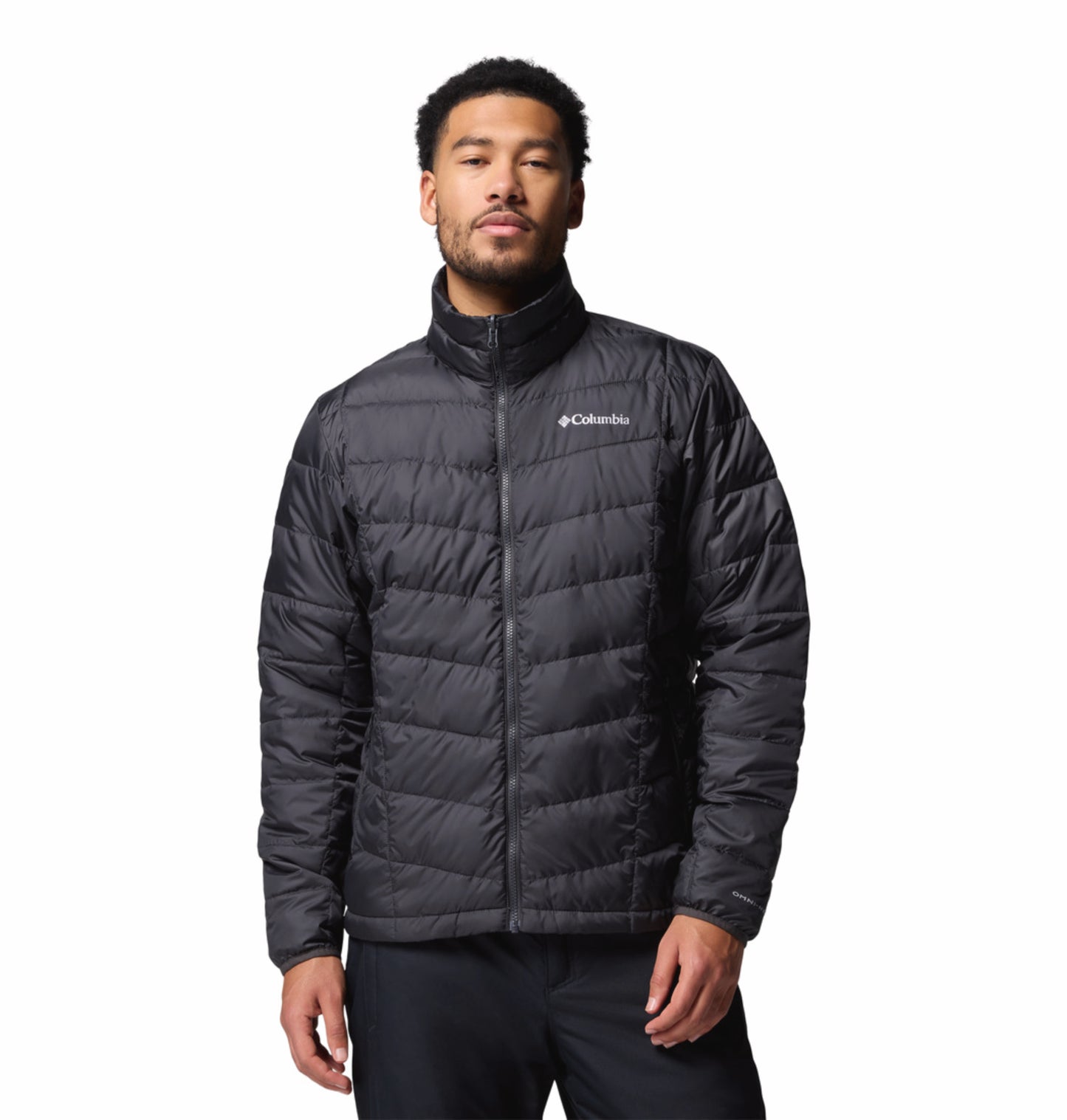 Columbia Men Teal OmniHeat Reflective Whirlibird V Interchangeable Jacket