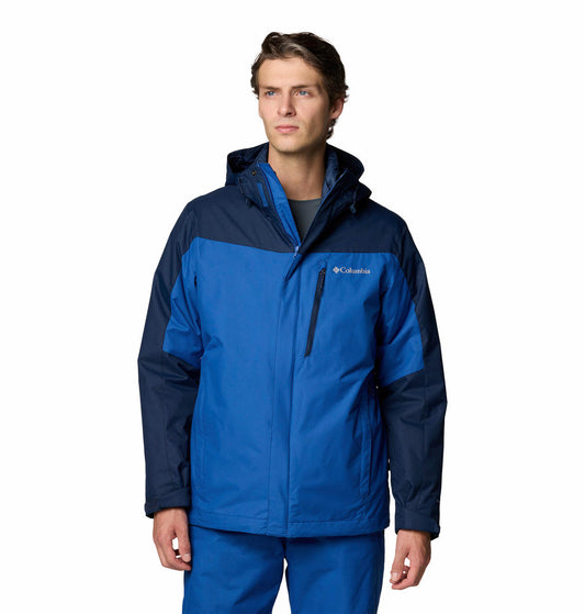Columbia Mens Blue Whirlibird V Interchange Jacket