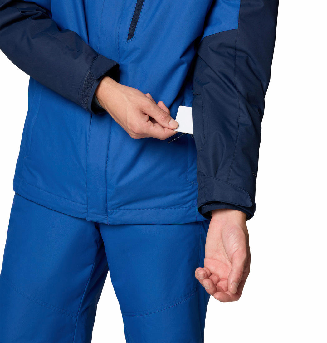 Columbia Mens Blue Whirlibird V Interchange Jacket