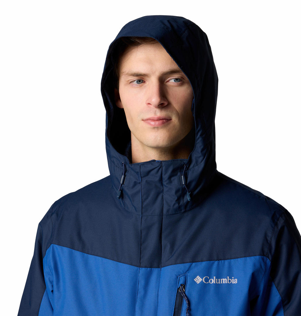 Columbia Mens Blue Whirlibird V Interchange Jacket