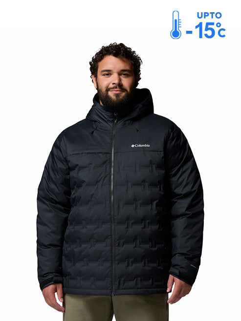 Columbia Men Black Omni-Heat Infinity Grand Trek IV Down Jacket