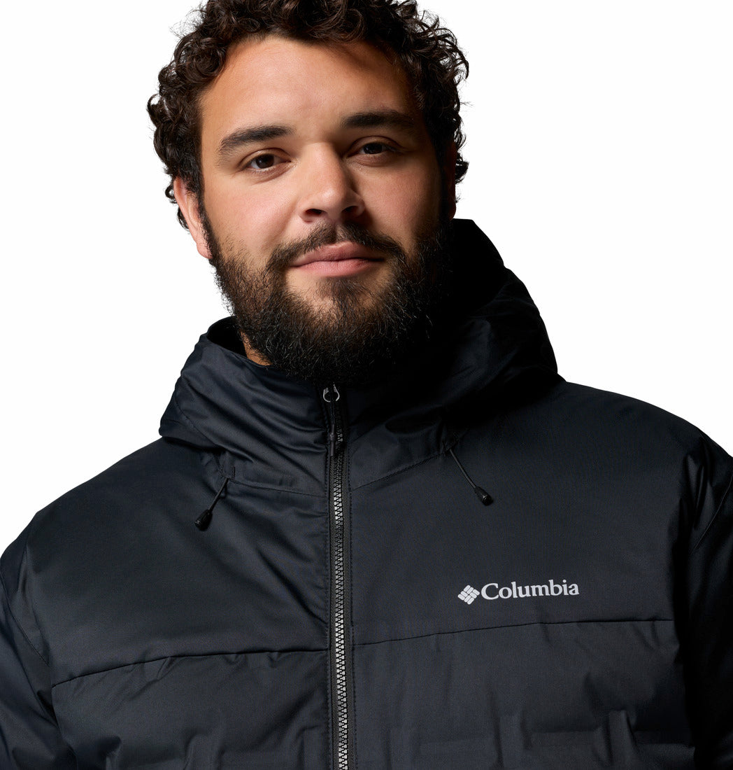 Columbia Men Black Omni-Heat Infinity Grand Trek IV Down Jacket