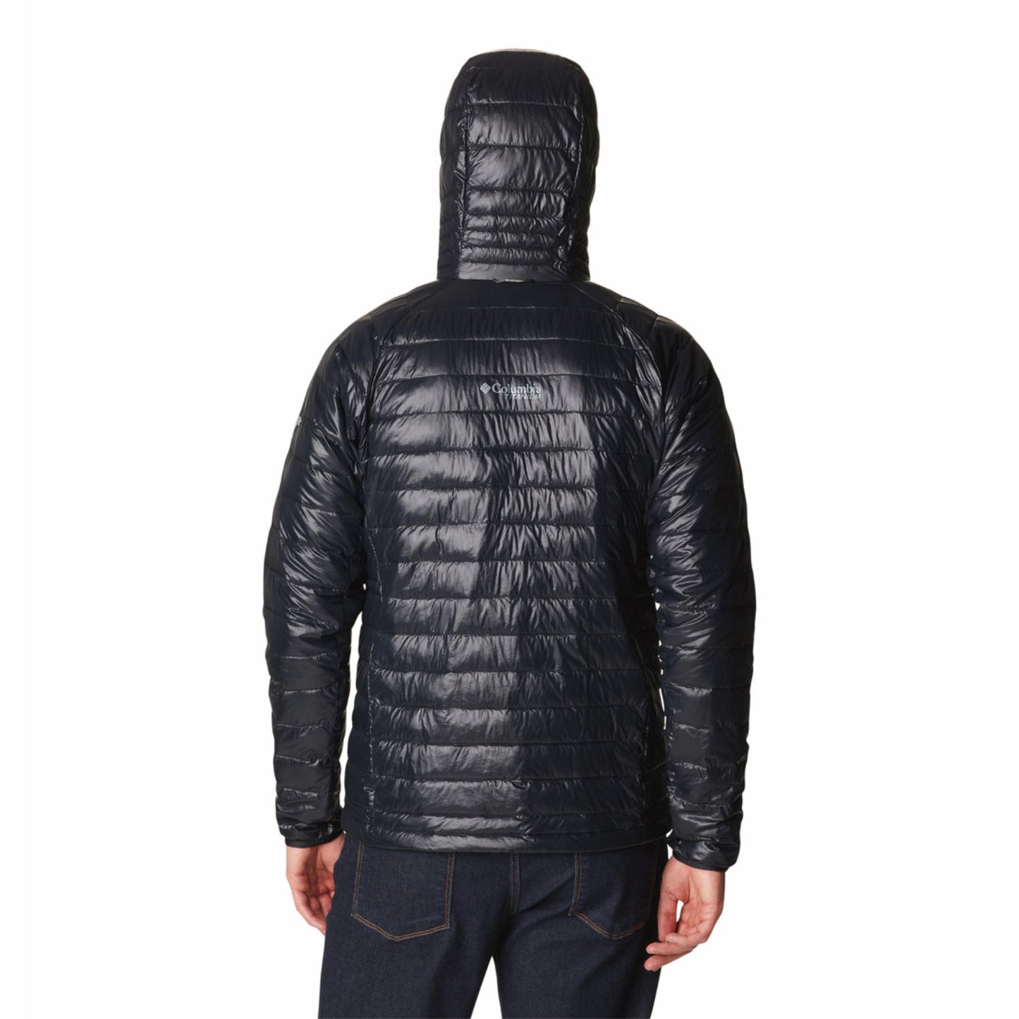 Columbia Mens Black Platinum Peak II Hooded Jacket