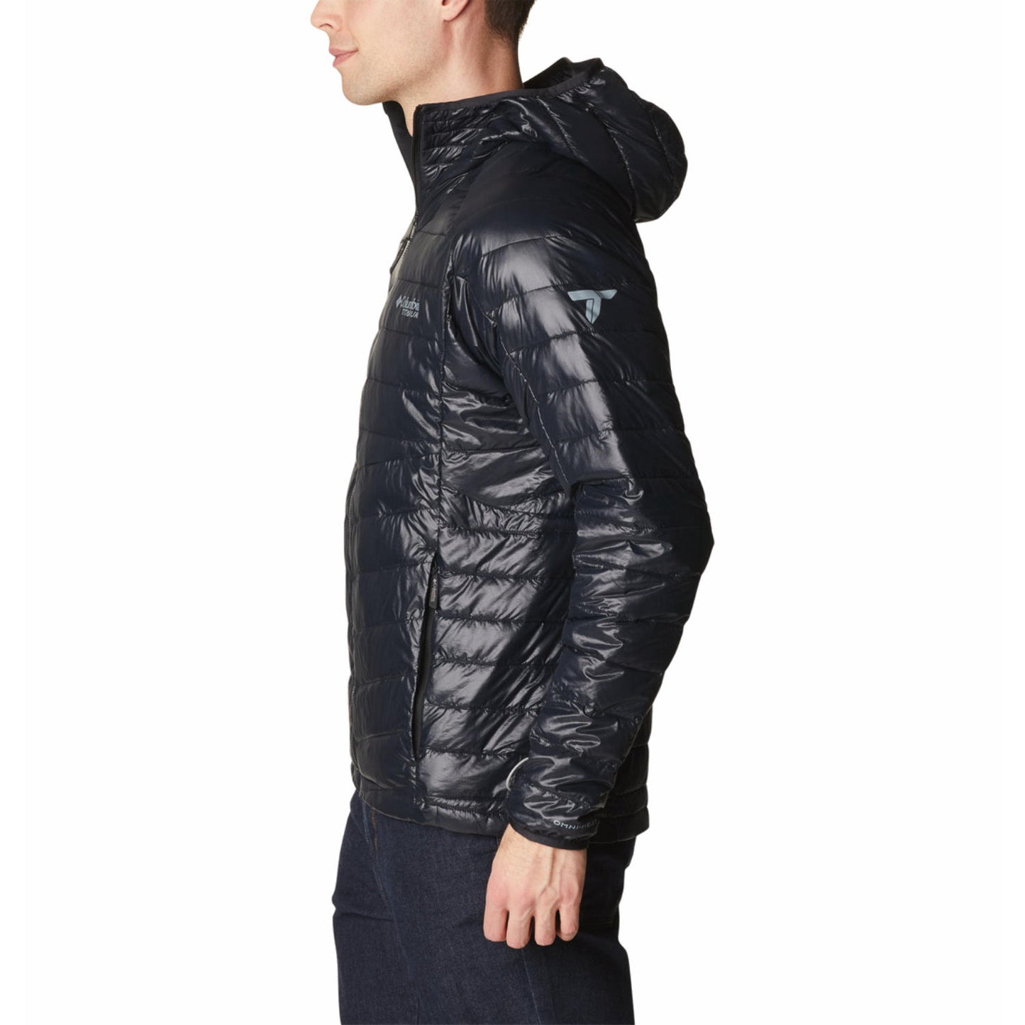 Columbia Mens Black Platinum Peak II Hooded Jacket