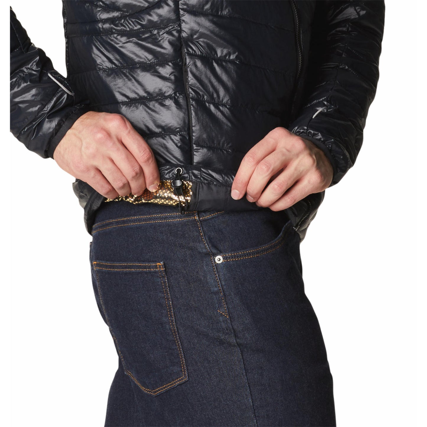 Columbia Mens Black Platinum Peak II Hooded Jacket