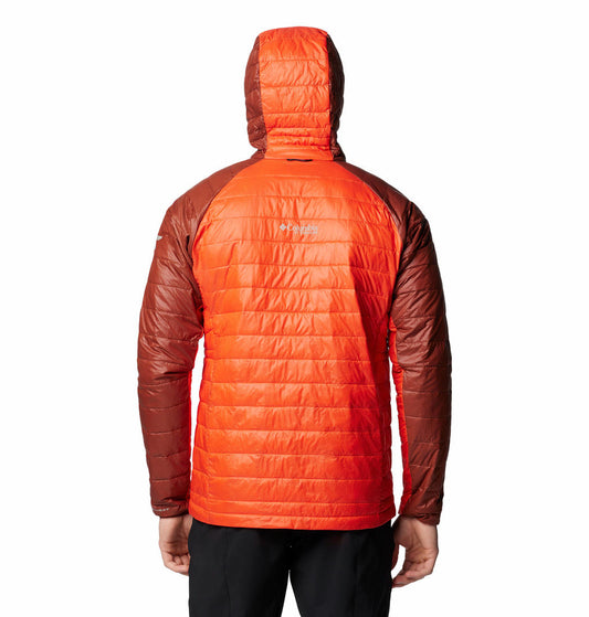 Columbia Mens Orange Platinum Peak II Hooded Jacket