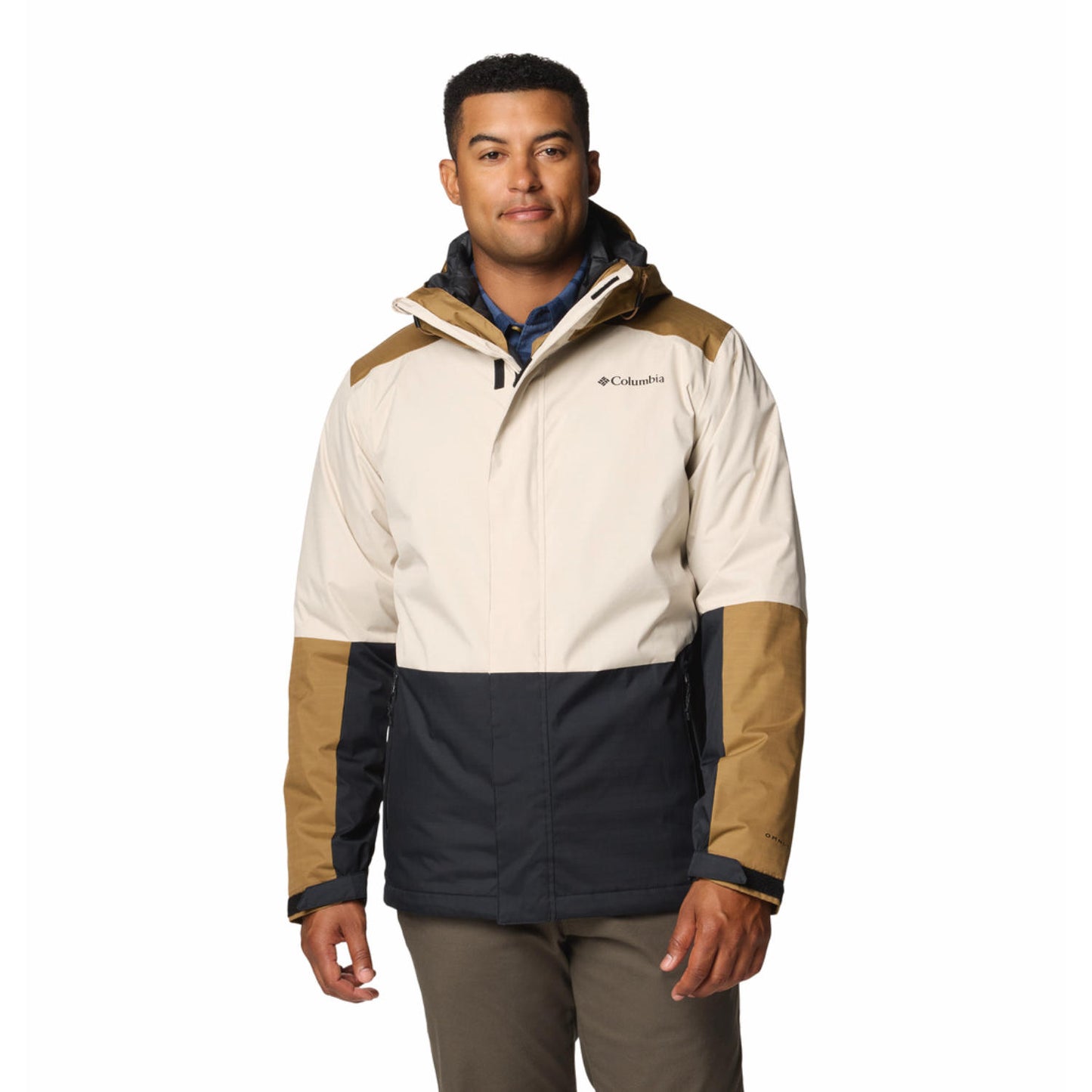 Columbia Men Brown Point Park Interchange Jacket