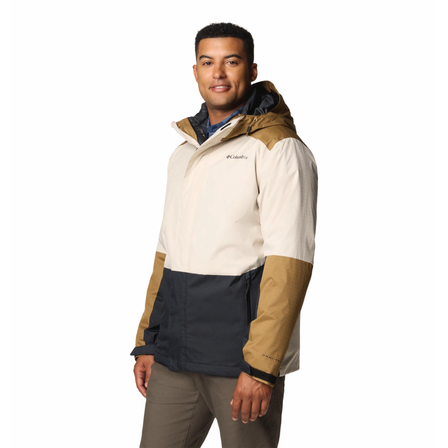 Columbia Mens Brown Point Park Interchange Jacket