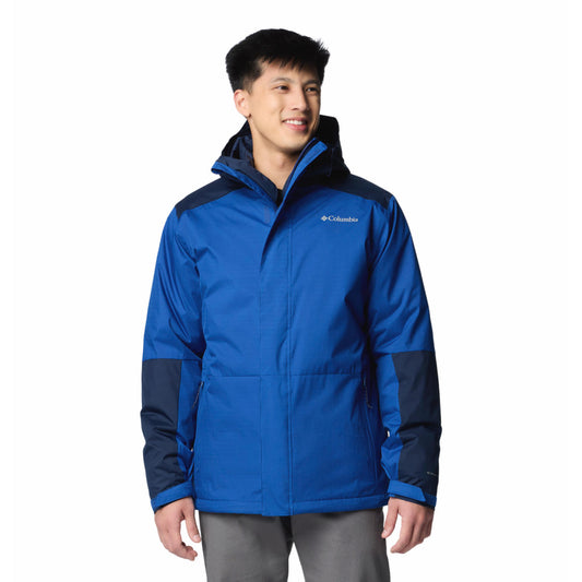 Columbia Mens Blue Point Park Interchange Jacket