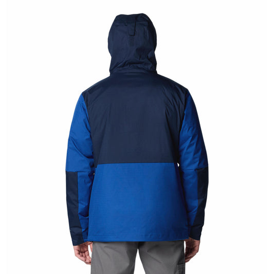 Columbia Mens Blue Point Park Interchange Jacket