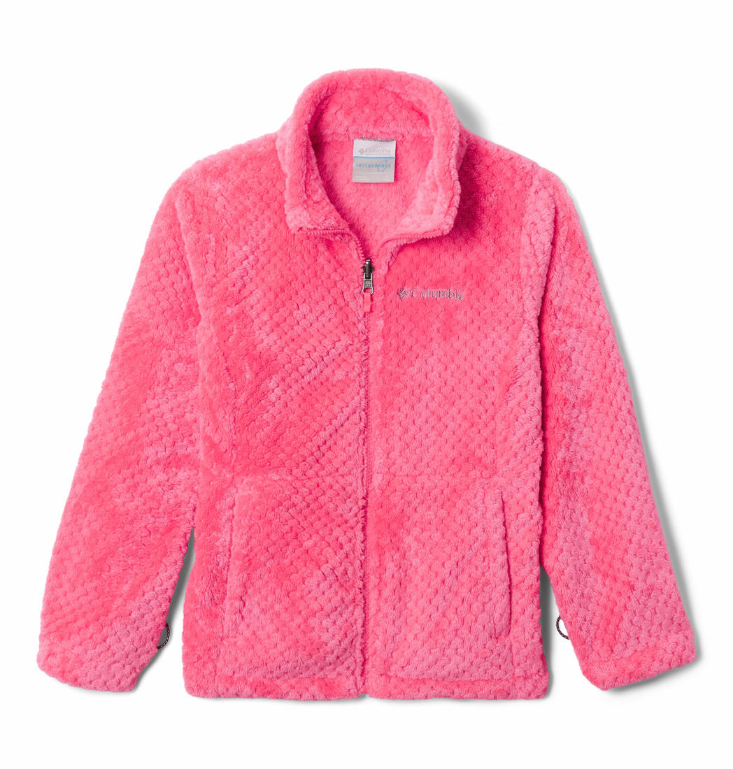 Columbia Kids Girls Blue Bugaboo II Fleece Interchange Jacket