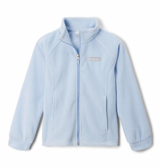 Columbia Kids Girls Blue Benton Springs Fleece Jacket