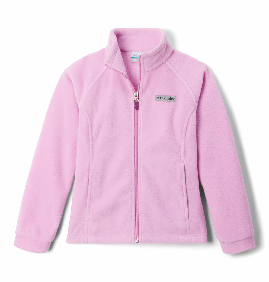 Columbia Kids Girls Purple Benton Springs Fleece Jacket