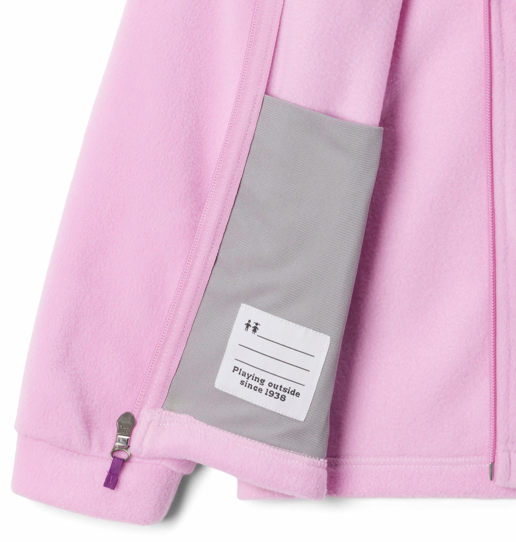 Columbia Kids Girls Purple Benton Springs Fleece Jacket