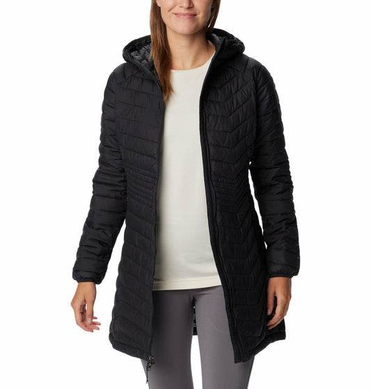 Columbia Women Black Powder Lite Mid Jacket
