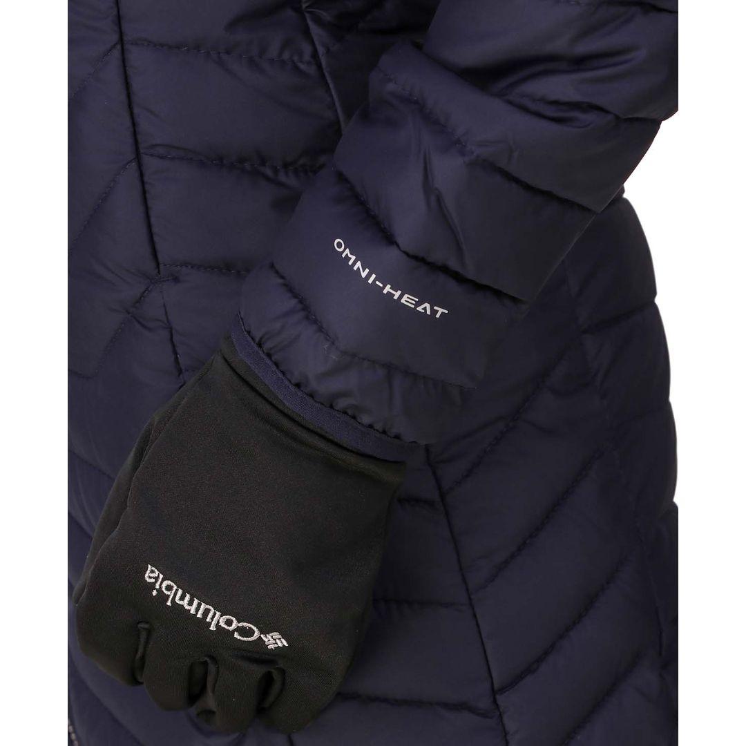Columbia Women Navy Blue Powder Lite Mid Jacket
