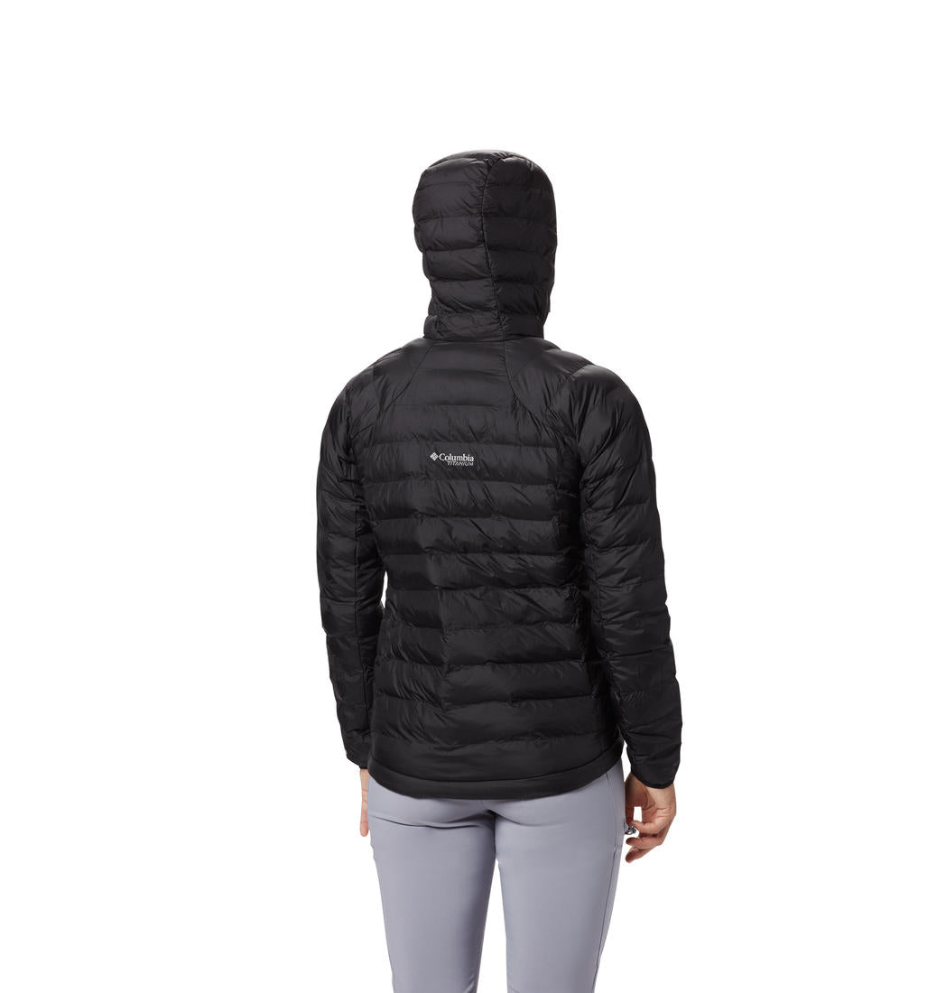 Columbia Women Black Snow Country Hooded Jacket