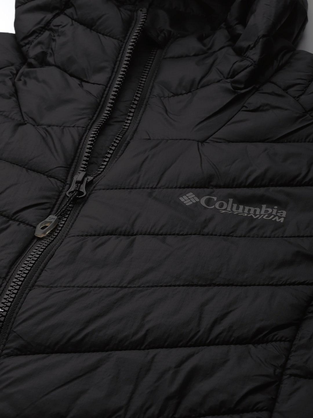 Columbia Women Black Snow Country Hooded Jacket