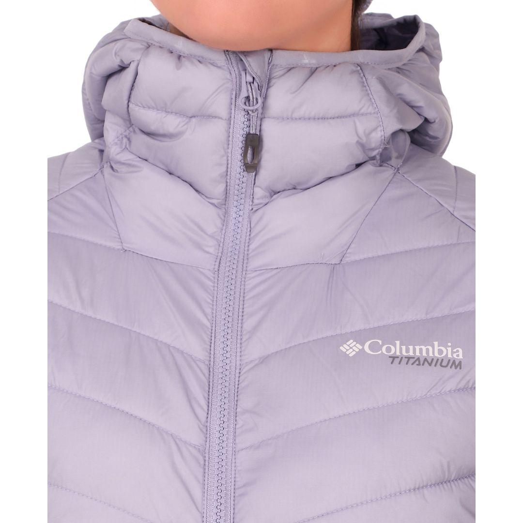 Columbia Women Purple Snow Country Hooded Jacket
