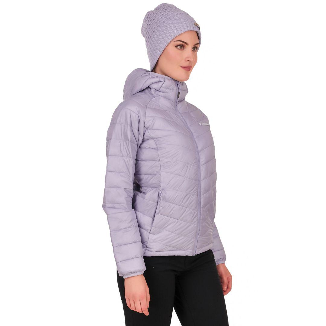Columbia Women Purple Snow Country Hooded Jacket