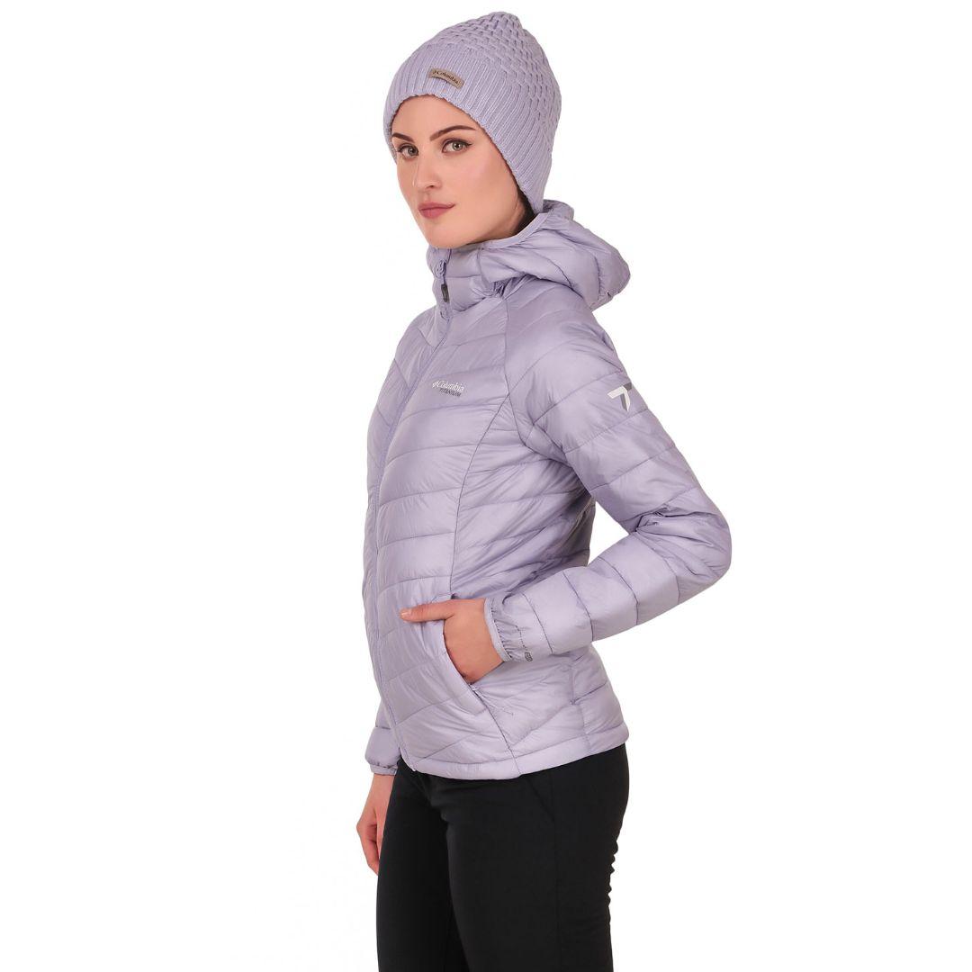 Columbia Women Purple Snow Country Hooded Jacket