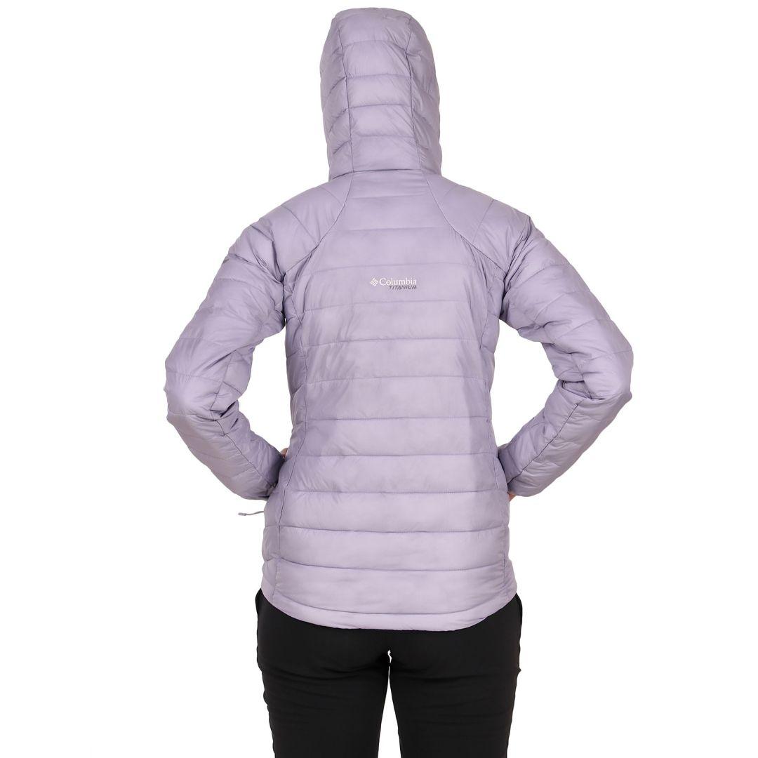 Columbia Women Purple Snow Country Hooded Jacket