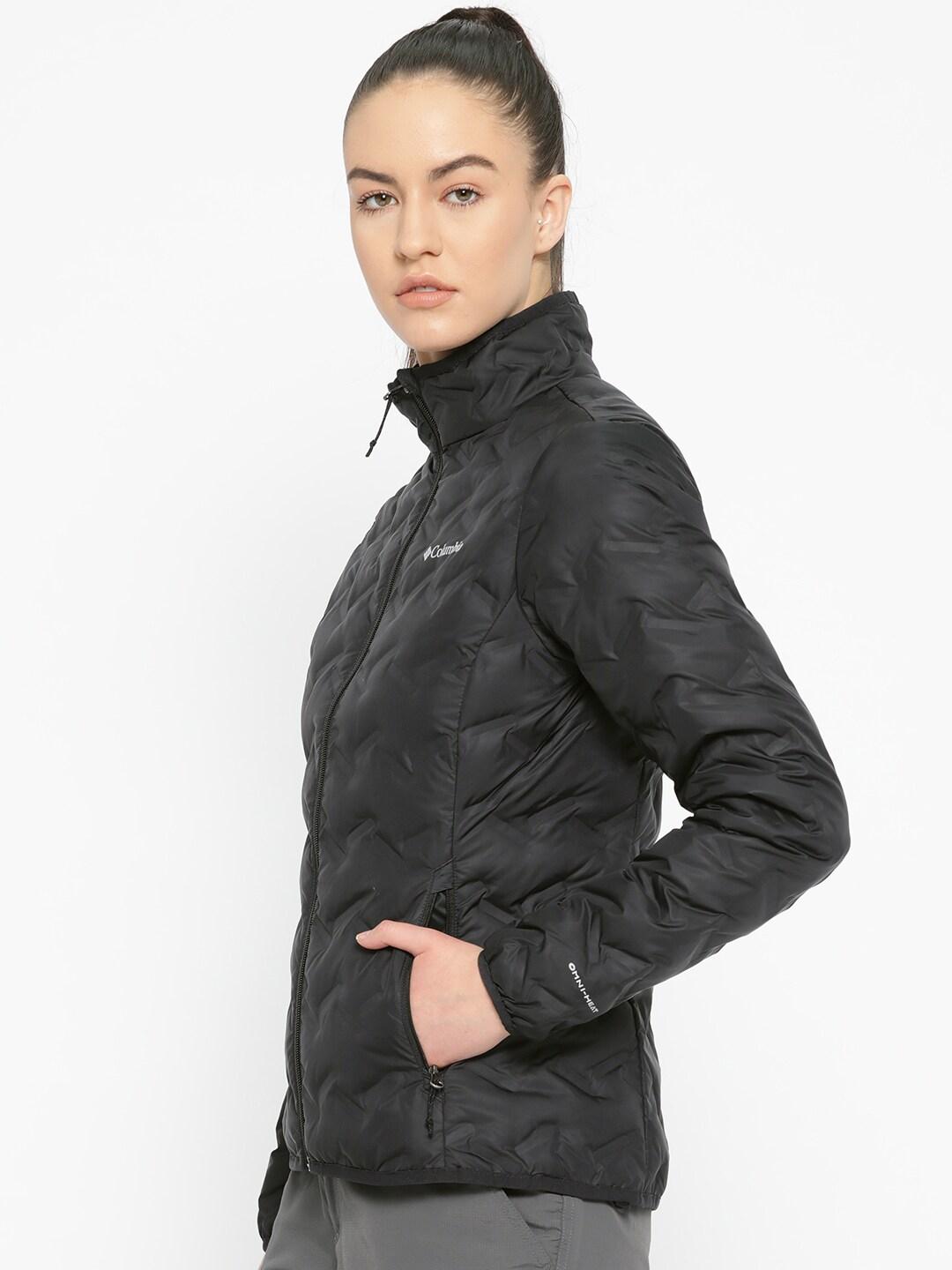 Columbia Women Black Omni-Heat Reflective Delta Ridge Down Jacket