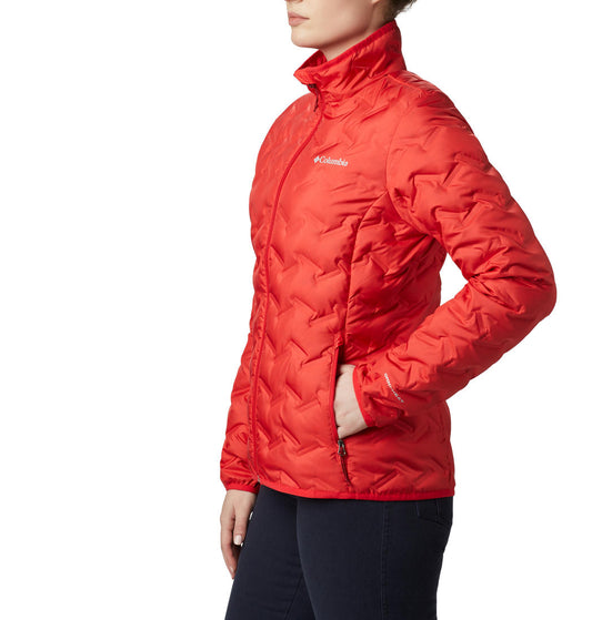 Columbia Women Red Delta Ridge Down Jacket