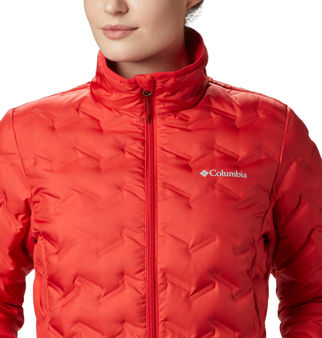 Columbia Women Red Delta Ridge Down Jacket