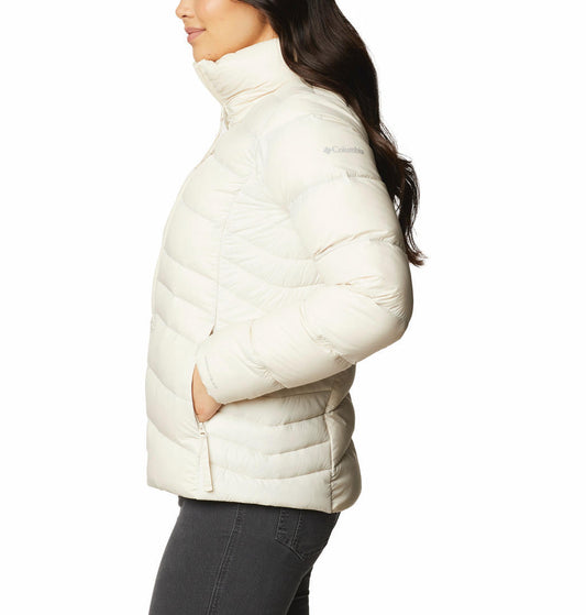 Columbia Women White Omni-Heat Reflective Autumn Park Down Jacket