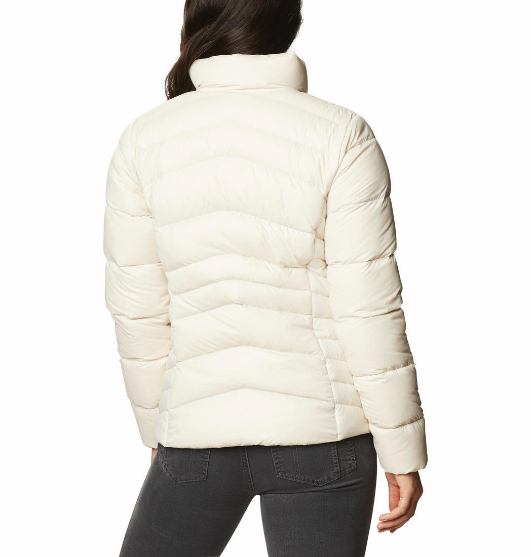 Columbia Women White Omni-Heat Reflective Autumn Park Down Jacket