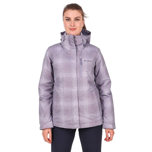 Columbia Women Purple Whirlibird IV Interchange Jacket
