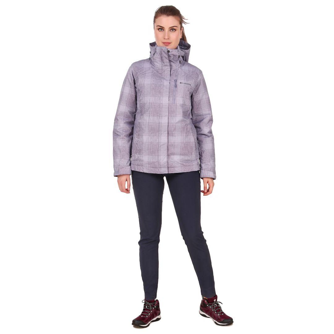 Columbia Women Purple Whirlibird IV Interchange Jacket