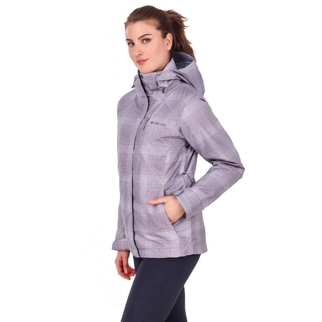 Columbia Women Purple Whirlibird IV Interchange Jacket