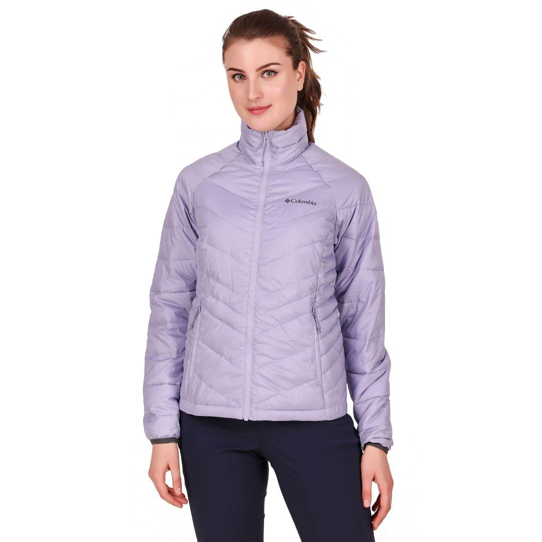 Columbia Women Purple Whirlibird IV Interchange Jacket