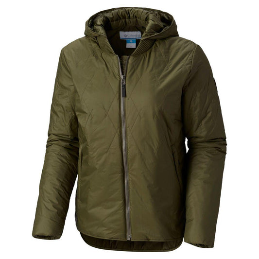 Columbia Women Green Castle Crest Jacket