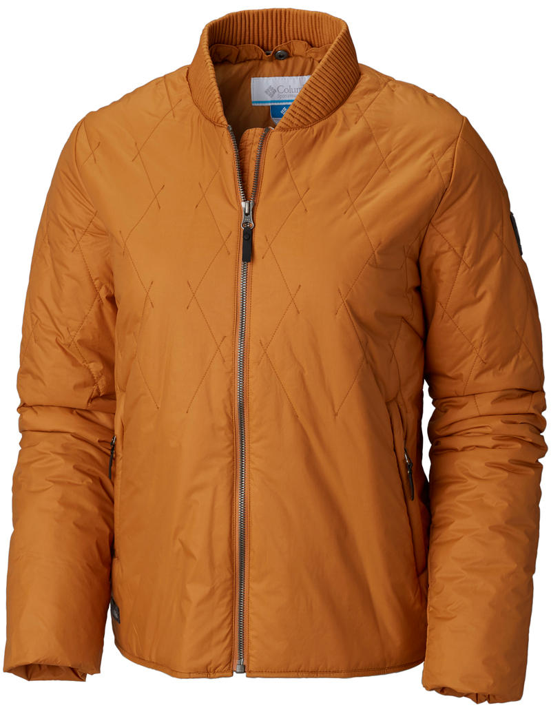 Columbia Women Yellow Castle Crest Jacket