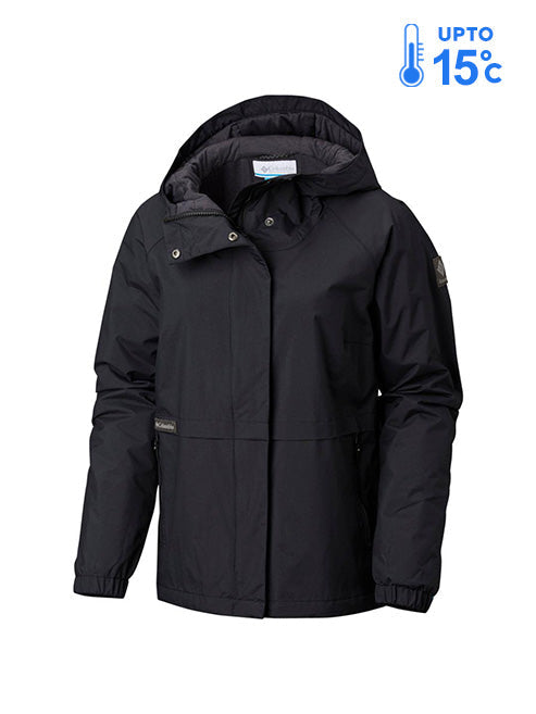 Columbia Women Black Helvetia Heights Jacket