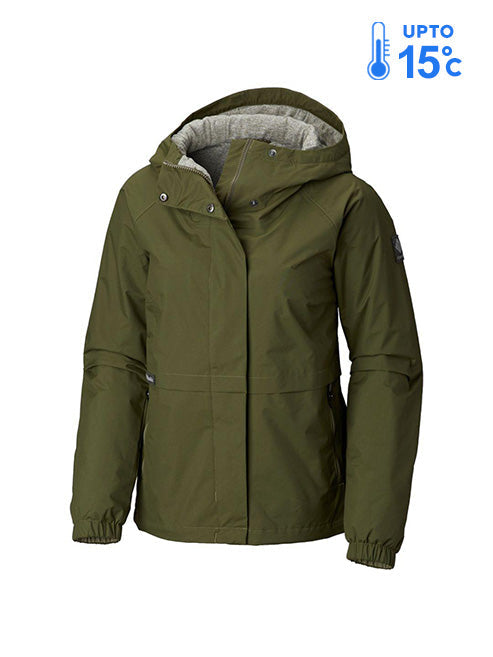 Columbia Women Green Helvetia Heights Jacket