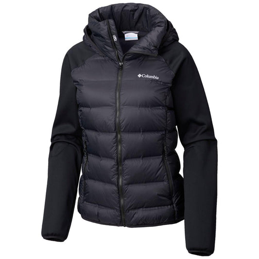 Columbia Women Black Explorer Falls Hybrid Jacket