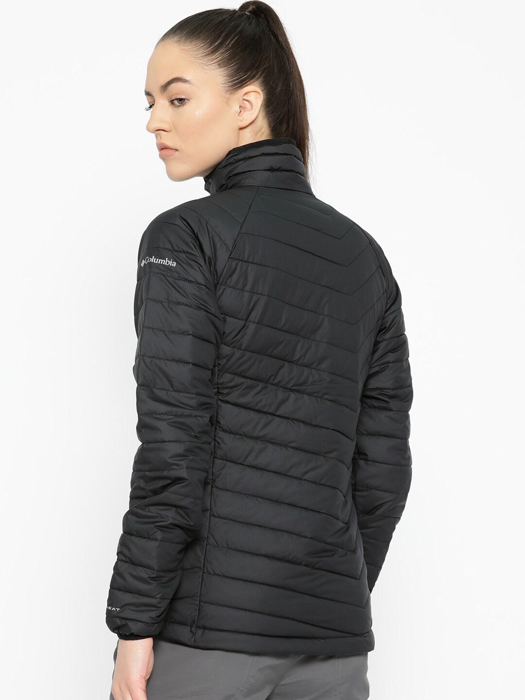 Columbia Women Black Powder Lite Jacket