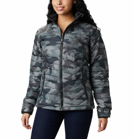 Columbia Women Grey Powder Lite Jacket
