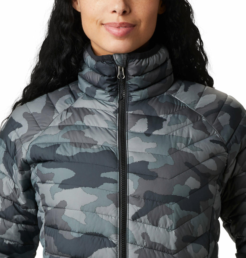 Columbia Women Grey Powder Lite Jacket