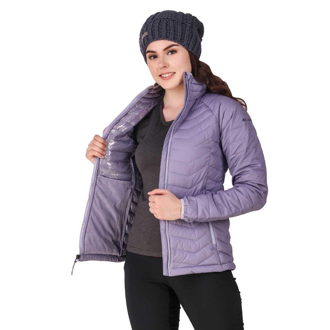Columbia Women Purple Powder Lite Jacket