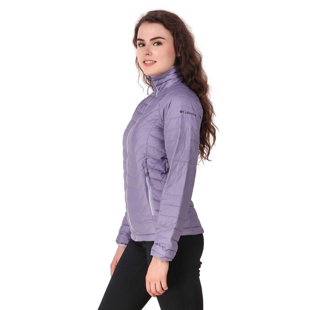 Columbia Women Purple Powder Lite Jacket